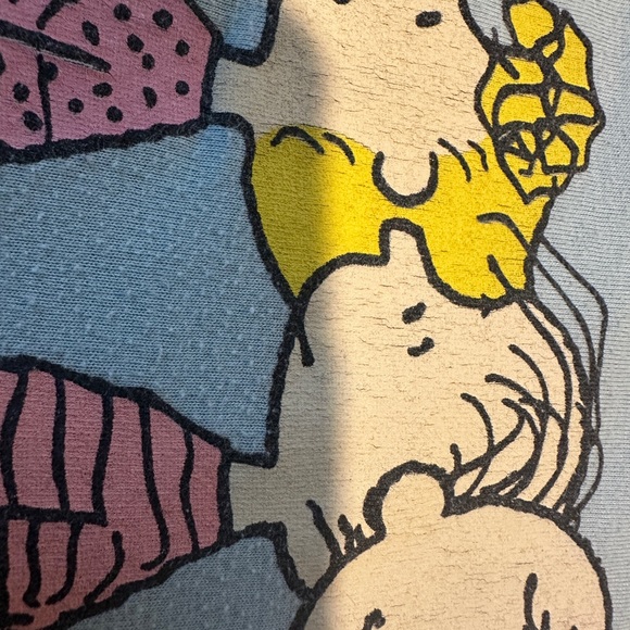 Torrid Peanuts Graphic Tee – Size 00 (L/XL) – Light Blue (GB2) - Picture 4 of 6